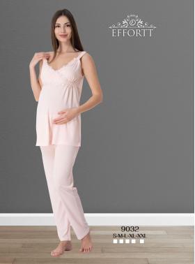 Effortt 9032 PUDRA Lohusa Pijama Takımı