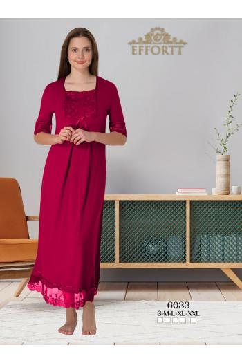 Effortt 6033 VİŞNE Lohusa Hamile Gecelik