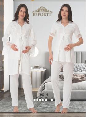Effortt 9014 Sabahlıklı Lohusa Pijama Takımı
