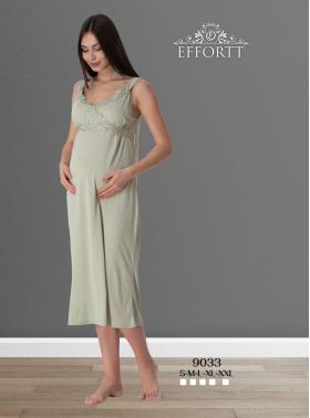 Effortt 9033 HAKİ Lohusa Gecelik
