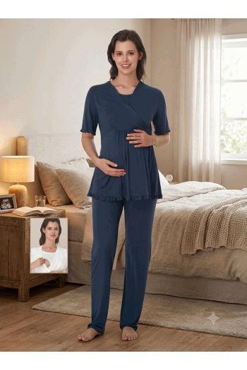 Effortt 3032-I Hamile Lohusa Pijama Takımı