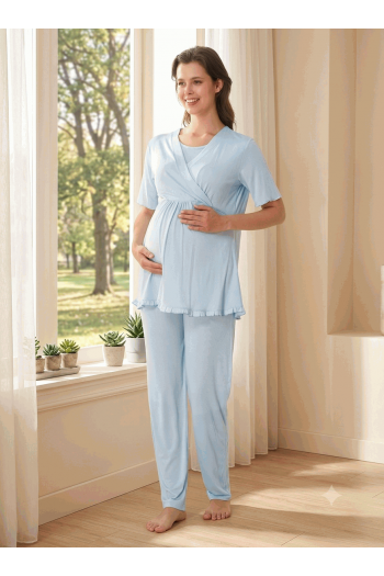 Effortt 3032M Hamile Lohusa Pijama Takımı