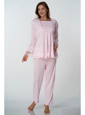 Effortt 2015 Pembe Hamile Lohusa Pijama Takımı