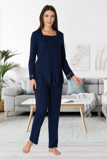 Effortt 3045 LACİVERT Lohusa Pijama Takımı Effortt 3045 LACİVERT Lohusa Pijama Takımı