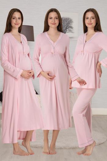 Effortt 4056 Pembe Biyeli 4lü Hamile Lohusa Seti