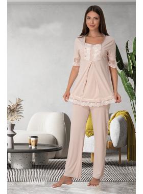 Effortt 6032  Lohusa Pijama Takımı