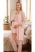 Lohusa Hamile Pudra Pijama Takımı Sabahlık 33006
