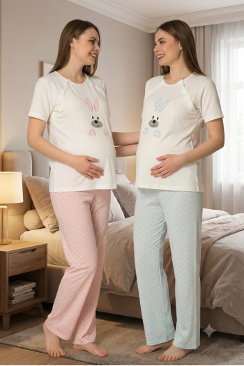 Effortt 2074 Hamile Lohusa Pijama Takımı