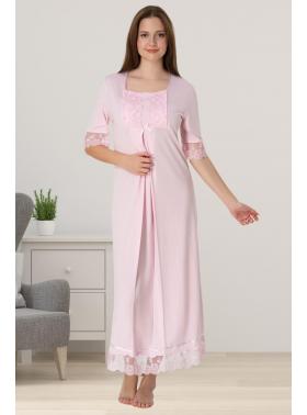 Effortt 6033 PEMBE Lohusa Hamile Gecelik