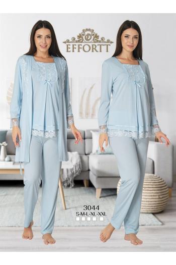 Effortt 3044M Lohusa Hamile Pijama Takım Sabahlık