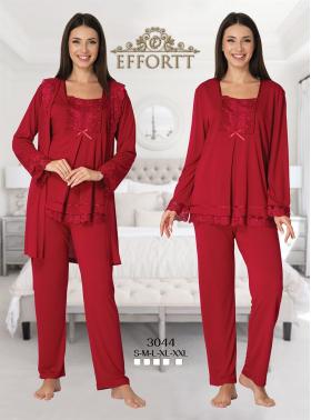 Effortt 3044V Lohusa Hamile Pijama Takım Sabahlık