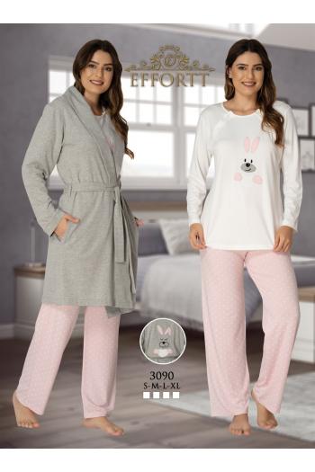 Effortt 3090 Sabahlıklı Lohusa Pijama Takımı